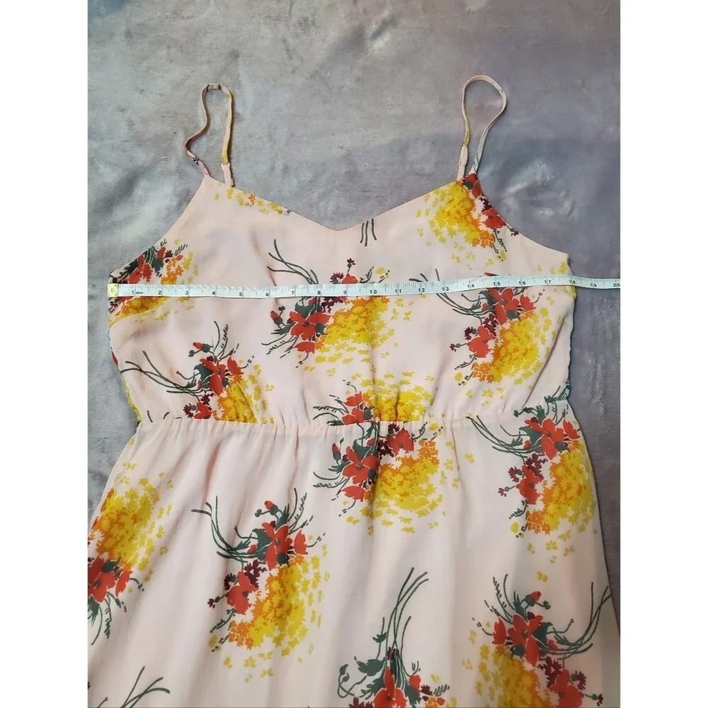 J. Crew Mercantile Tiered Sunburst Floral Boho Maxi Dress